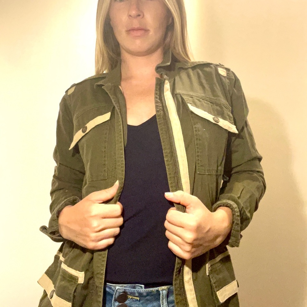 Military Style CAbi Jacket - Army Green